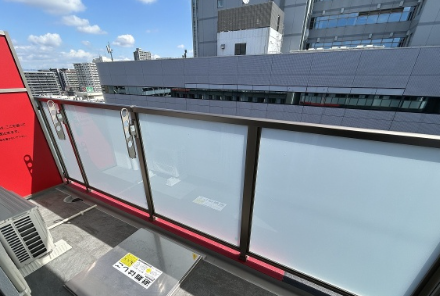 セレニテ新大阪グランデシュッド6階1LDK ベランダの画像