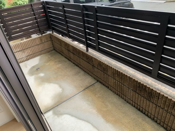 アムールコート2階1LDK ベランダの画像