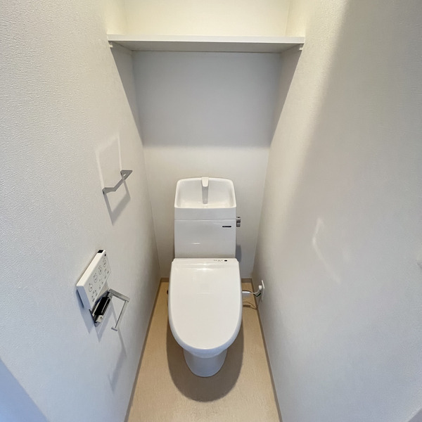  F asecia 城北公園通3階1LDK トイレの画像