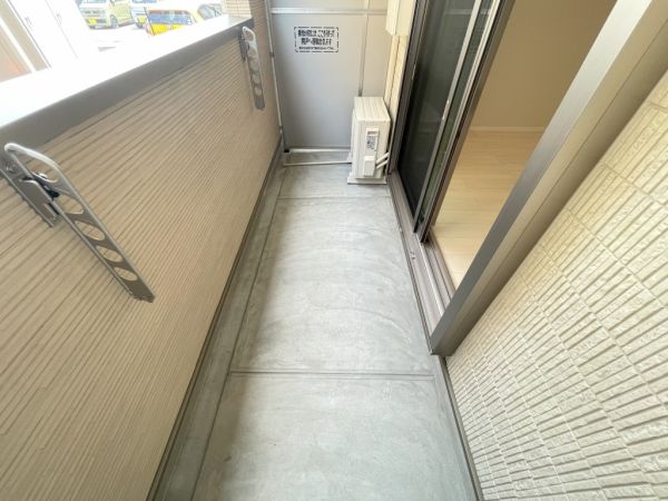 朝日住宅1階1K ベランダの画像