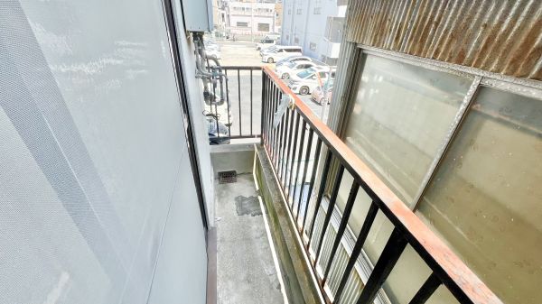 ニューパレス北加賀屋2階1K ベランダの画像