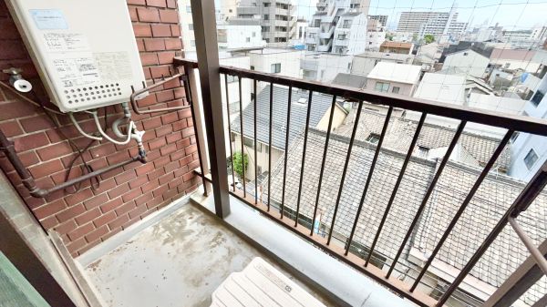 サニーハイツタカヨシ5階1R ベランダの画像