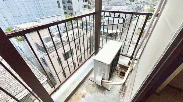 サニーハイツタカヨシ5階1R ベランダの画像