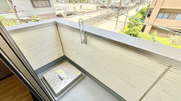 フジパレス北加賀屋Ⅲ番館3階1K ベランダの画像