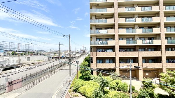 フジパレス北加賀屋Ⅲ番館3階1K 景観の画像