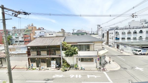 プランドール天王寺SOUTH3階2K 景観の画像