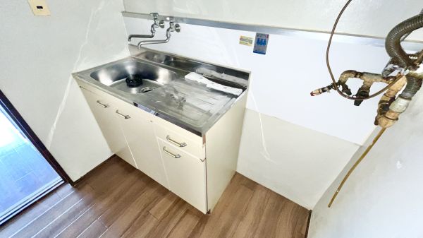 マンションイレブン3階1K キッチンの画像