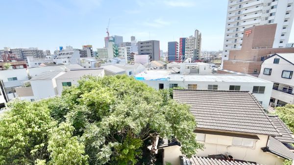 マンションイレブン5階1K 景観の画像