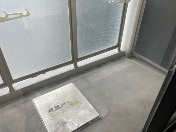 CASA京橋5階1K ベランダの画像