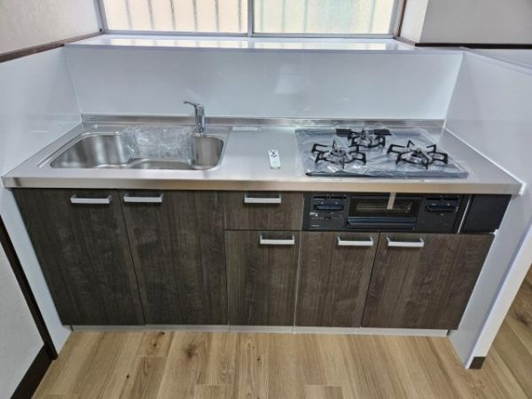 姫路市野里戸建て2階3DK キッチンの画像