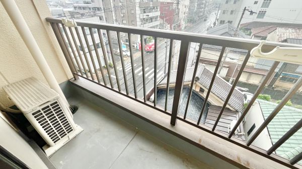 ラパンジール住吉大社5階1LDK ベランダの画像