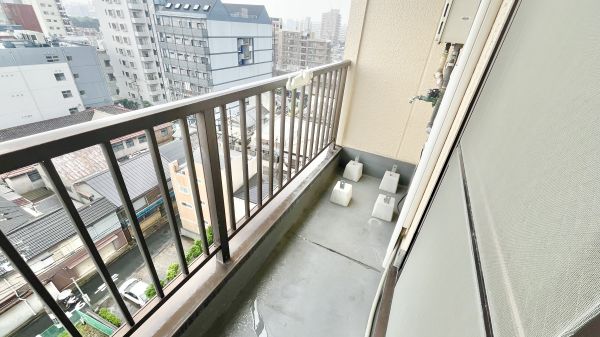 ラパンジール住吉大社5階2DK ベランダの画像