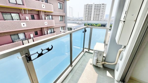 RaysProduct西住之江adamU6階1K ベランダの画像