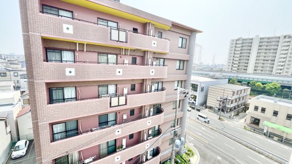 RaysProduct西住之江adamU6階1K 景観の画像