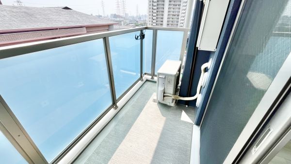 RaysProduct西住之江adamU8階1K ベランダの画像