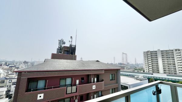 RaysProduct西住之江adamU8階1K 景観の画像