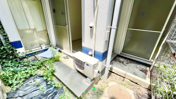 アクシスコート住之江1階2DK ベランダの画像