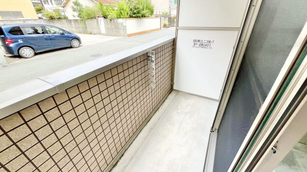 エルサ住之江1階1DK ベランダの画像