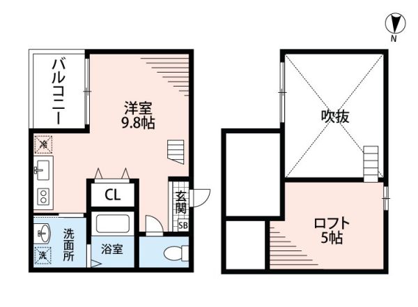 1Rの間取り画像
