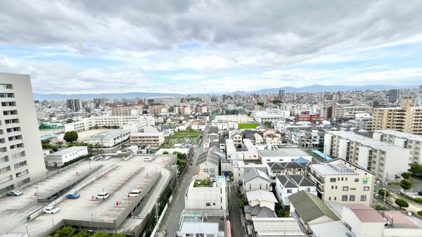 プレジオ帝塚山14階2LDK 景観の画像