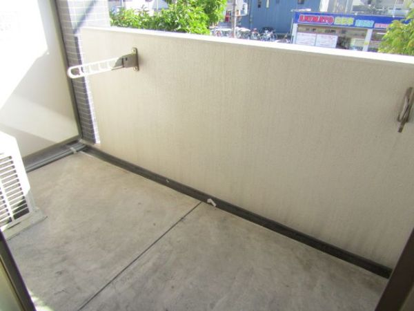 サザングレイス2階1DK ベランダの画像