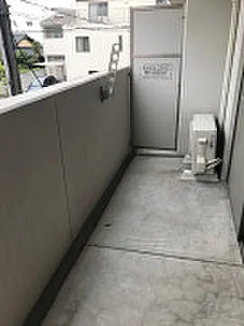 サンシャルマン402階1K ベランダの画像