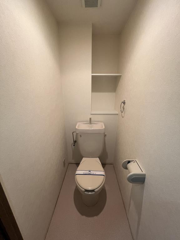 ソレーユ松村2階3LDK トイレの画像