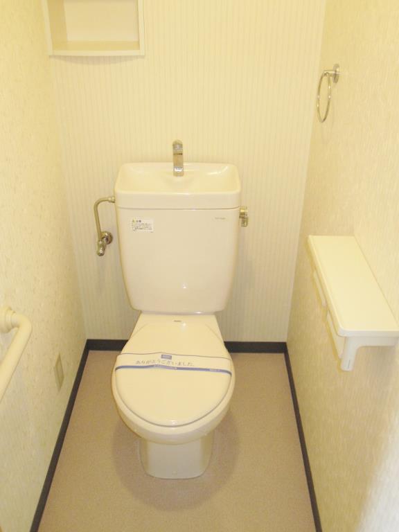 メゾン・ポレール1階2LDK トイレの画像