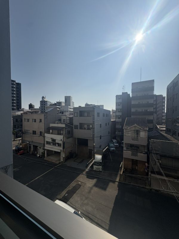プレサンス芦原橋ヴィブラス4階1LDK 景観の画像