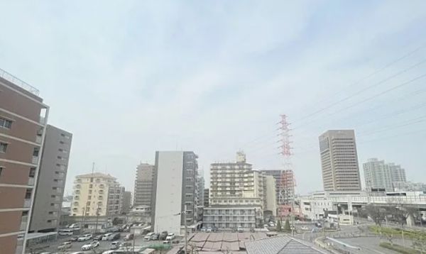 マンションプレザント10階1DK 景観の画像