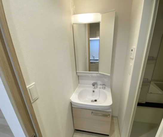 プレサンス堺筋本町エグゼブラン15階1LDK 洗面所の画像