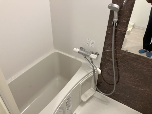 アドバンス上町台シュタット13階1K お風呂の画像