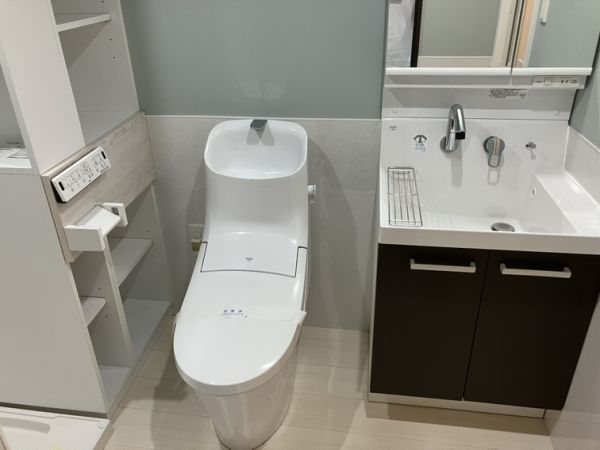 プリエール京町堀6階1K トイレの画像