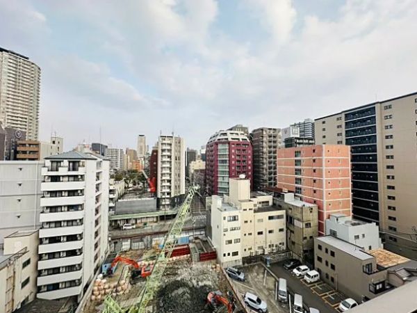 プレジオ松屋町12階1LDK 景観の画像