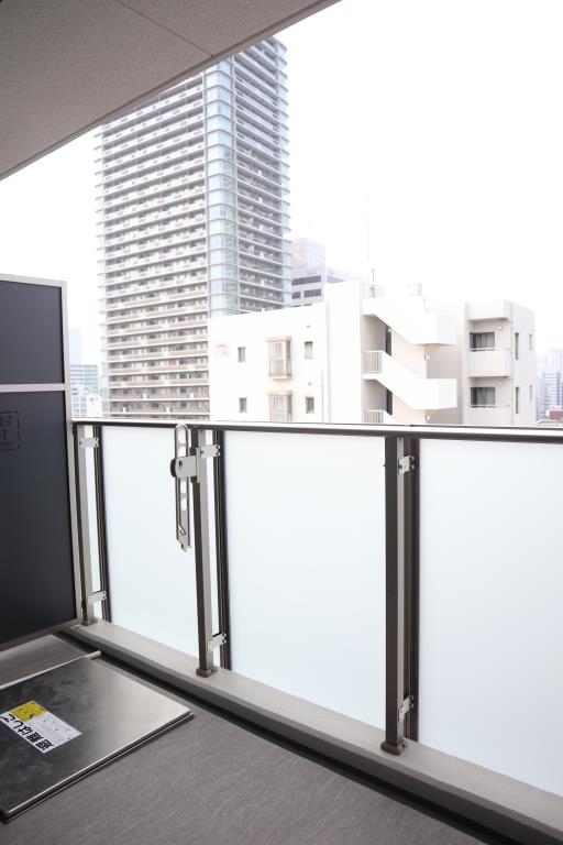 ル・マージュ新町10階1LDK ベランダの画像