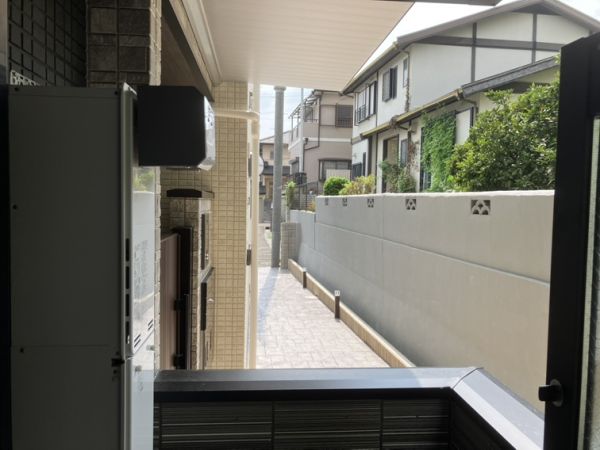 La-Crea緑地公園1階1LDK 景観の画像