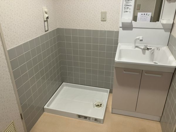 長興寺こよしマンション4階2DK 洗面所の画像