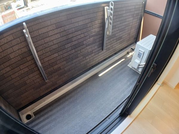 ヒカルサ堺市文珠橋通Ⅰ1階1K ベランダの画像