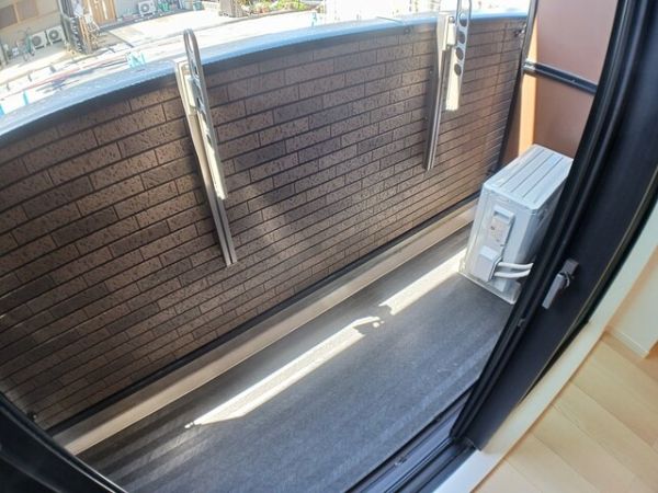 ヒカルサ堺市文珠橋通Ⅰ1階1K ベランダの画像