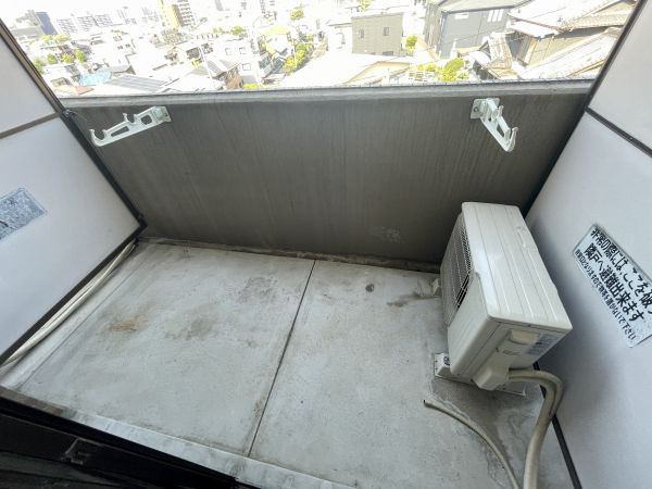 ラフォーレ竹山5階1K ベランダの画像