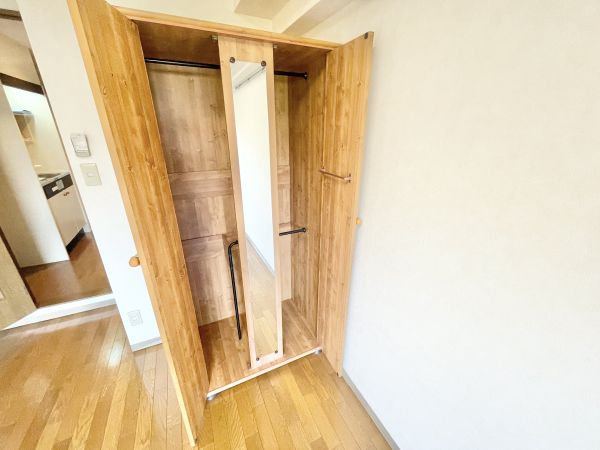 ラフォーレ竹山2階1K 収納の画像