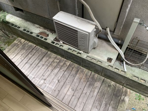 豊中市蛍池北町2丁目戸建て1階4LDK以上 ベランダの画像