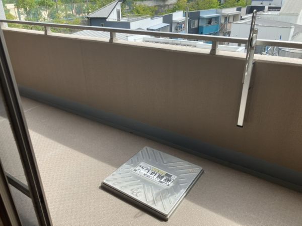 レジディア千里万博公園5階4LDK以上 ベランダの画像