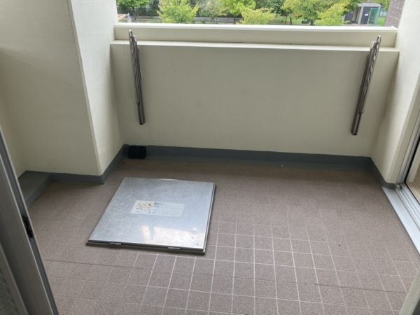 セブンハイツ4階3LDK ベランダの画像