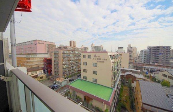 京橋イーストガーデン2階1DK 景観の画像