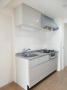 京橋イーストガーデン5階1DK キッチンの画像