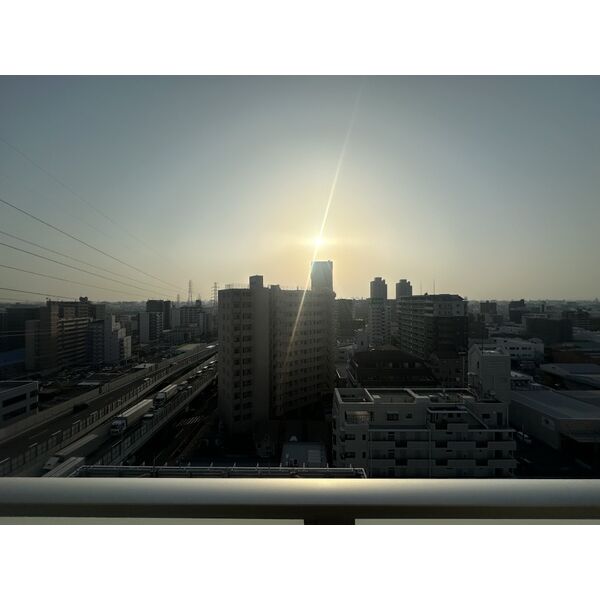 AELL OSAKA EAST15階2K 景観の画像