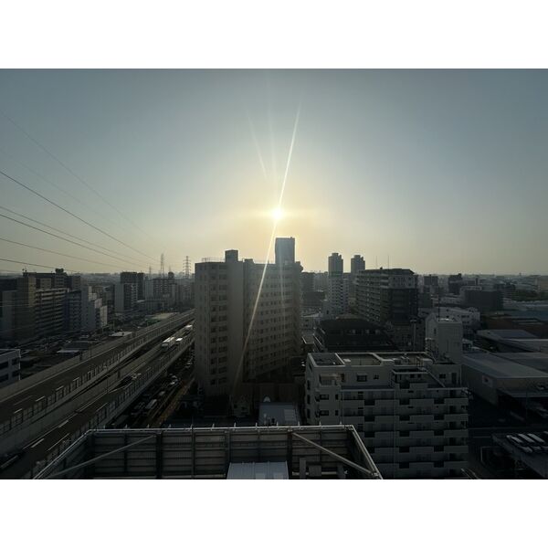 AELL OSAKA EAST15階2K 景観の画像