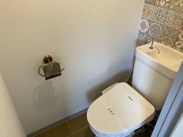 chocolate　abeno3階1DK トイレの画像