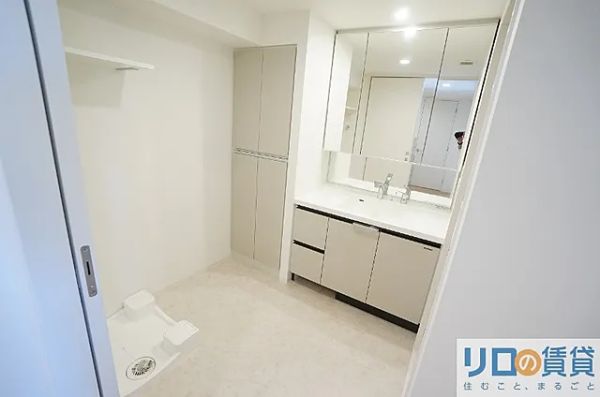 Dimus新大阪13階1LDK 洗面所の画像